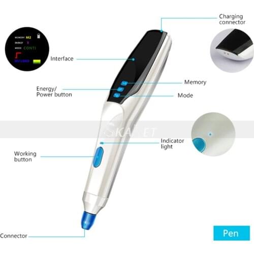 Plasma Pen for Eyelid Lift Freckle Wrinkle Mole Removal Spot Pen Skin Reckles Wrinkles Black Spot Removal Home Use