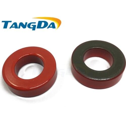 Tangda T150 -2 Iron powder cores T150-2 OD*ID*HT 39*21*11.5mm Iron dust core Ferrite Toroid Core Coating Red gray AG