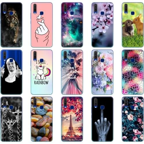 Silicon Case For Vivo Y11 2019 Case 6.35" Soft TPU Back Phone Cover For Vivo Y17 Y15 Y12 Y3 Coque VivoY17 Y 17 15 12 3 11 Bumper