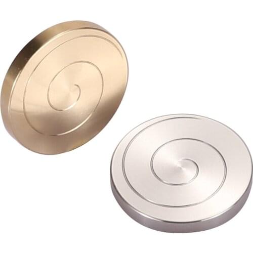 Spinning Desk Toy Metal Flowing Spiral Coin Decompression Desktop Coin Stress Release Toys Kids Adult Funny Toys