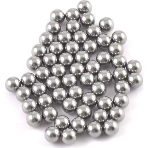 100PCS 6mm 7mm 8mm 9mm 10mm Steel Ball Outdoor Hunting Shooting Slingshot Pinball Stainless Steel Pinball Shooting Accessories