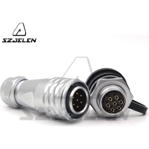 WEIPU SF16 series Waterproof and dust-proof Connector 7pin plug socketconnector automotive ,male female connector IP67