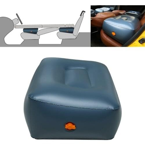 Z22Q1 PVC Car Pump+Inflatable Stool Inflatable StepStool Universal Car Travel Inflatable Stool