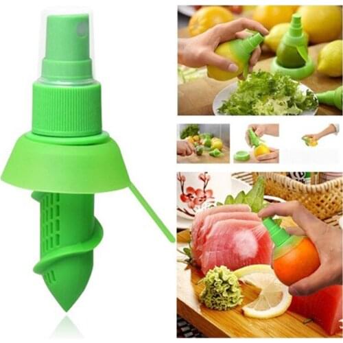 1SET Lemon Sprayer kitchen Gadgets Orange Juice Citrus Spray Manual Fruit Juicer Lemon Squeezer Kitchen Tools OK 0243