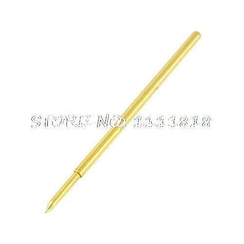 100Pcs 0.3mm Spear Tip Spring Test Probe Pin 16.55mm Length