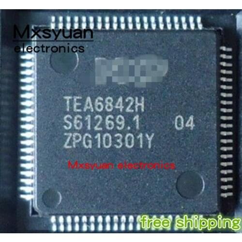 2pcs~10pcs/LOT TEA6842H TEA6842 QFP80 New original