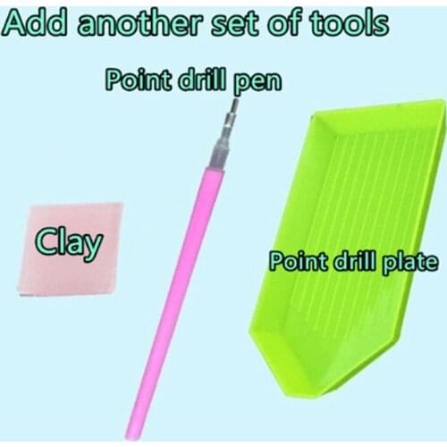 Diamond Embroidery Accessories Diamond Painting Tool Plastic Tray Kits