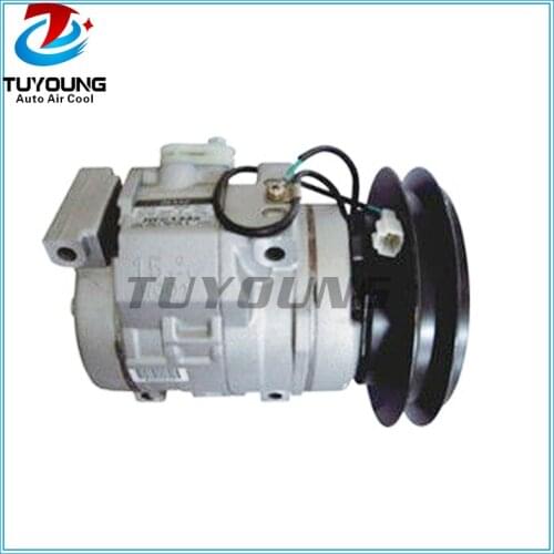 Automotive a/c compressor for KOMATSU PC200-7 PC220-7 PC300-7 DENSO 10S17C 24V 1B ND447220-4051 20Y8101260 20Y-979-6121