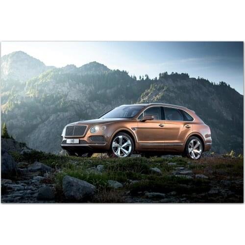 Bentley Bentayga SUV Canvas Painting Posters and Prints Wall Art Modern Home Decoration