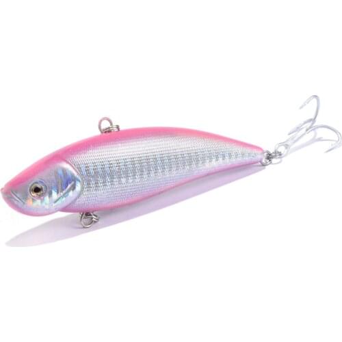 Big Fishing Lure 2020 winter ice Fishing VIB Lure 110mm 51g Long Casting Bait Sinking Artificial Swimbait Japan Hook