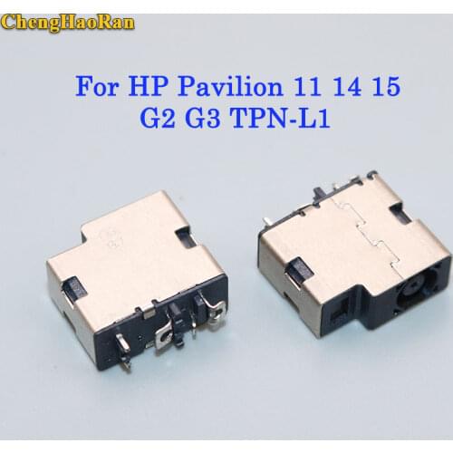 ChengHaoRan 1PCS DC Jack Power Socket Charging Connector Port For HP Pavilion 11 14 15 envy 15 17 17-e TPN-Q1 TPN-L1 245 G2 G3