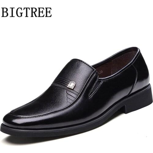 Formal Leather Shoes For Men Business Shoes Coiffeur Office Shoes Men Classic Loafers Men Sapato Social Masculino Couro Ayakkabi