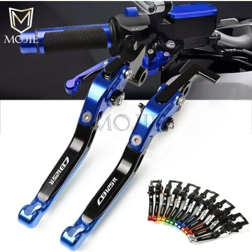 For Honda CB125R CB 125R CB 125 R 2011-2020 2019 2018 2017 2016 Motorcycle CNC Adjustable Folding Extendable Brake Clutch Levers