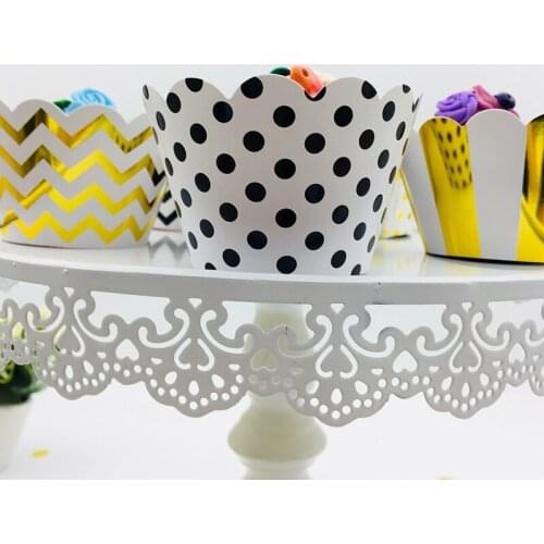 12pcs Bake Cupcake Wrapper Black/Gold Liner Baking Cup Muffin CaseTrays for Wedding Birthday Party Decoration Best Kitchen Gift