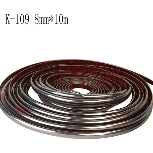 Car Decorative Strip Window Door Chrome Bright Strip Body Anti Collision Strip Anti Friction Strip Inner And Outer Trim Strip