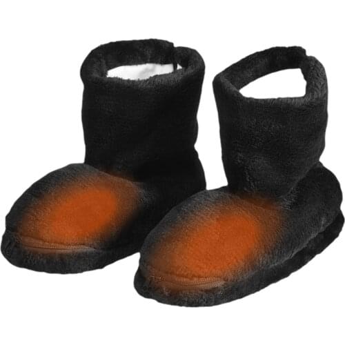 2021 New Heating Shoes USB Heated Shoes 5V Warm Safe Electric Heating Boots For Winter Feet Warmer Reliable Pad Cold Relief