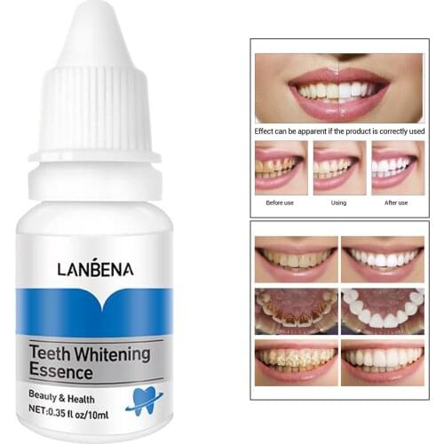 10ml Teeth Whitening Essence Practical for Fresh Breathing Oral Tools