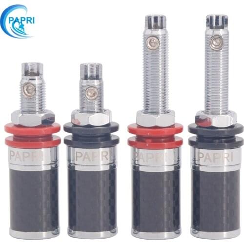 PAPRI CF-308 Amplifier Output Long Terminal Sockets Gold Plated Binding Posts For CD Player Speaker tube amplifier