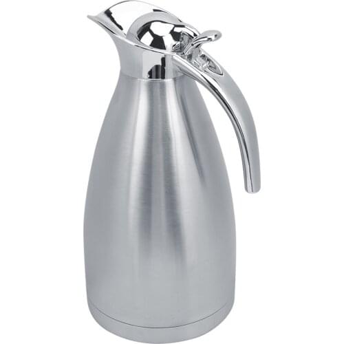 2L Capacity Stainless Steel Portable Household Outdoor Water Coffee Bottle Vacuum Insulated Thermal Jug