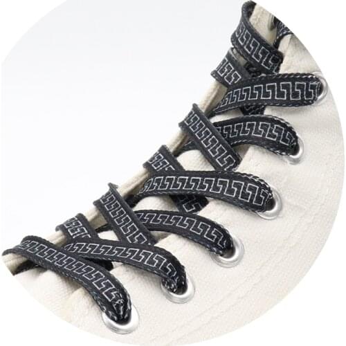 Coolstring 8MM Perfect Shoelaces Easy Wearing Black White Golden Shoe Cords Women Sneakers Boots Fashion Laces Zapatillas Mujer