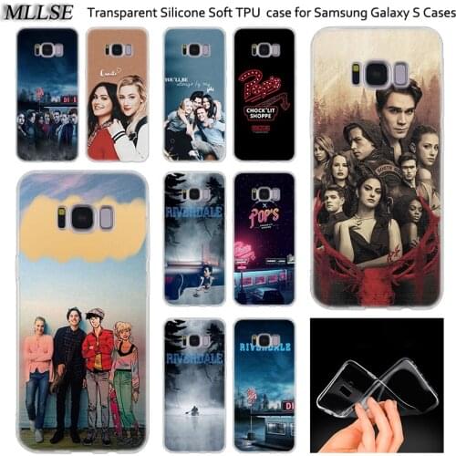 TV Southside Serpents Riverdale Silicone Case For Samsung Galaxy Note 10 Plus S8 S9 S10 Plus 5G S6 S7 Edge S5 S10e Note 5 Cover