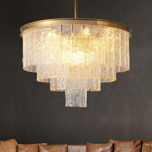 Modern suspension chandelier dining room led light for home decor living room bedroom hanging lamp frosted glass indoor lighting