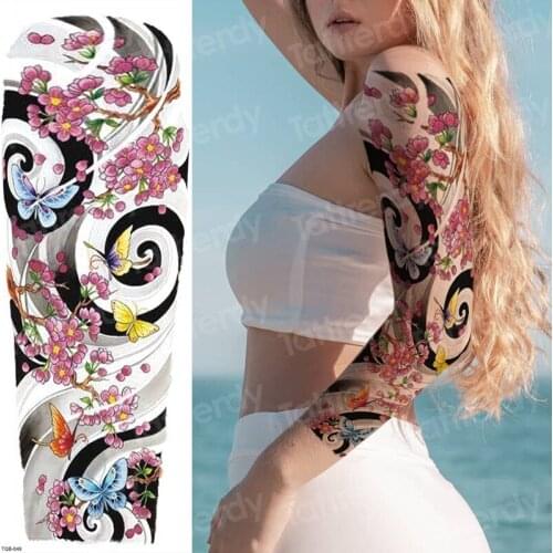 Tattoo women tatoo big temporary tattoos for girls tatoo sleeve woman tattoos to cover scars sexy tatto large water transfer new