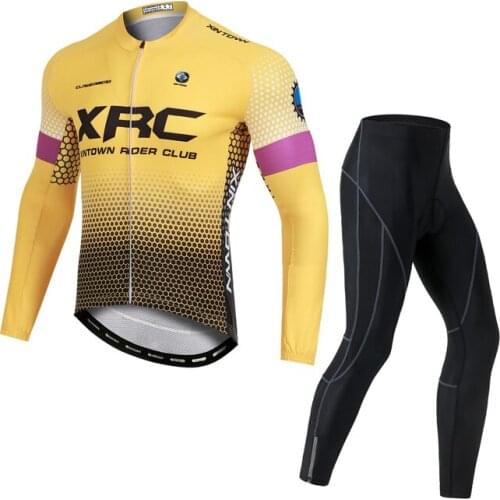 YOCENE New Design Summer Best Sports Clothing Quick Dry Bicycle Long Sleeve Set Breathable Men Cycling Wear