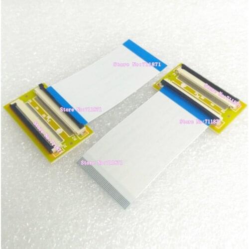 0.5 Pitch 50P 50Pin FPC FFC Extension connector Adapter Type A B 50Pin FFC extend 50mm 50Pin Flexible Flat Cable extension cord