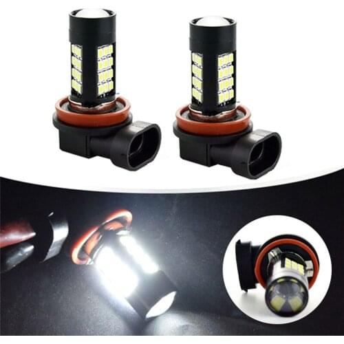 2Pcs 9005/9006/H4/H11/H7 42W 6000K 840LM SMD Low Consumption LED White 2835 Canbus Error Free Fog Light Bulb 6500K#258841