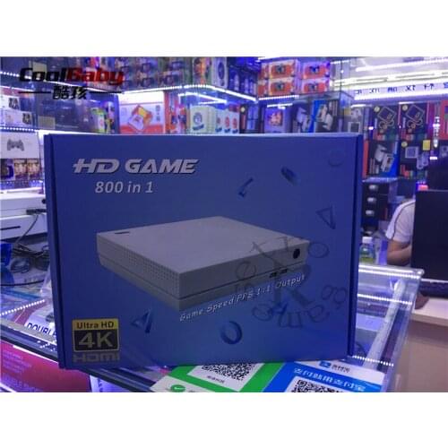 Freeshipping HD game Support 4K Hdmi Output Retro Video Game Console 800in1 Classic Family Video Games Console S size