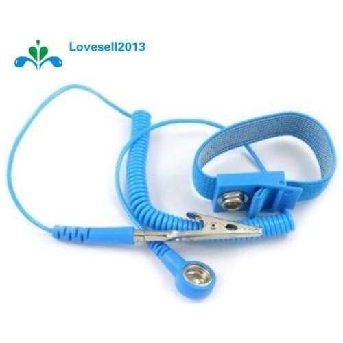 Cordless Wireless Clip Antistatic Anti Static ESD Wristband Wrist Strap Discharge Cables For Electrician IC PLCC worke