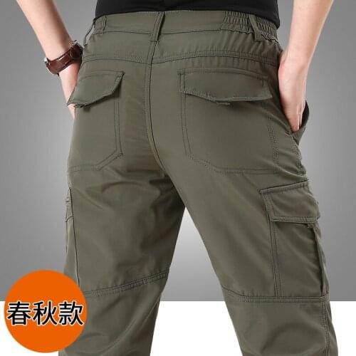 Spring Autumn Sports Fast Dry Waterproof Trousers Outdoor Hiking Camping Fishing Climbing Elastic Breathable Quick Drying Pants