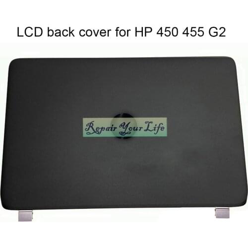 Laptop LCD Back Cover For HP Probook 450 G2 455 G2 notebook shell LCD Front Bezel Hinges Left Right New 768123-001 AP15A000100