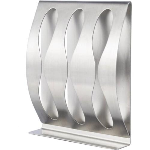 Stainless Steel 3 Holes Toothbrush Holder Wall Mounted Razor Holder With Self Adhesive Tape Multifunctional Storage Organizer