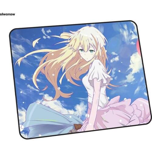 Violet evergarden mouse pad Mass pattern 30x25cm mousepads best gaming mousepad gamer Popular personalized mouse pads pc pad