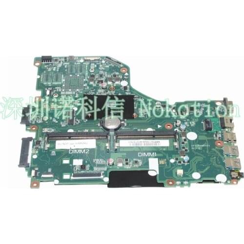 NOKOTION NBMYW11002 NB.MYW11.002 Laptop motherboard For acer aspire E5-532 DA0ZRVMB6D0 Mainboard full works