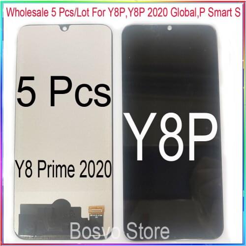 Wholesale 5 Pcs/Lot For Huawei Y8P LCD Display Screen With touch digitizer assembly Y8 Prime 2020 Global / P Smart S / Enjoy 10
