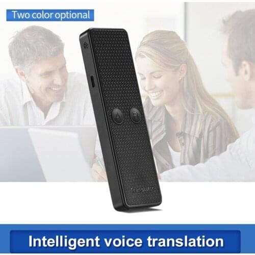 Portable WiFi Voice Translator K6 Mini Two Way Real Time 68 Languages Translator for Outdoor Travelling Business Accessories