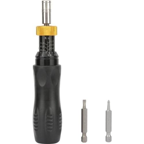 Presetting Type Adjustable Torque Screwdriver 0.2-1.2Nm Hex Socket RTD-1.2 Hex Socket Torque Wrench Hand Tools Screwdriver Tool