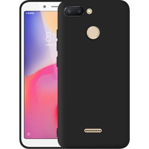 For Xiaomi Redmi 6 Case Luxury Matte Xiaomi Redmi 6 6A Silicone Soft Cover For Xiaomi Redmi 6 Phone Case Redmi6A Back Cover