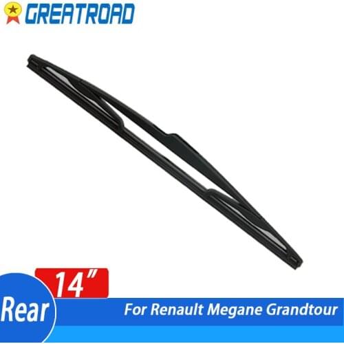Wiper 14" Rear Wiper Blade For Renault Megane Grandtour 1 & 3 Windshield Windscreen Rear Window ( Not Metal wiper )
