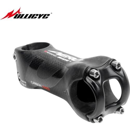 ULLICYC 6/ 17 Degrees Mountain Bike Matte 3K Full Carbon Fibre Bicycle Stems Road 31.8*80-120mm Light MTB Parts LGC92