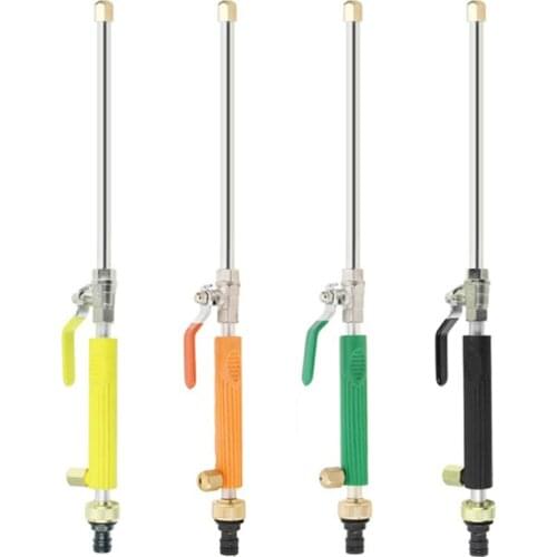 Car Washer Water Gun High Pressure Power Metal Washer Spray Nozzle Car Washing Tools Garden Window Water Sprayer Sprinkle Tool