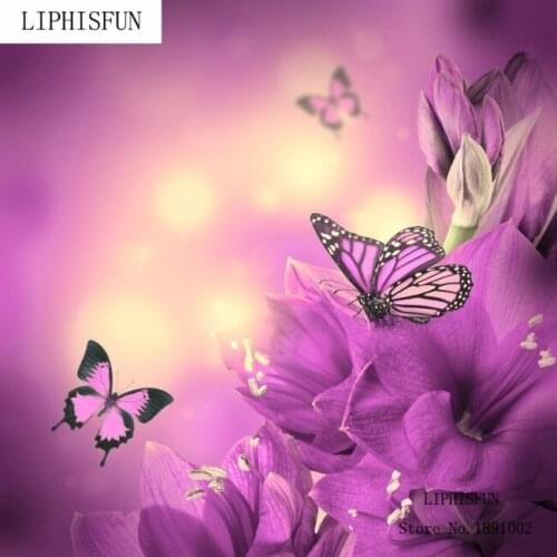 5D Diamond Embroidery Painting Home Decoration Full Square Drill Rhinestones Of Pictures Handwork Diamond Butterfly Pattern