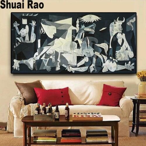 Abstract Famous painting diamond 5d diy diamond painting full square round diamond embroidery for home living room wall decor