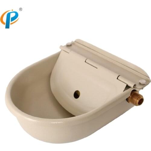 Chuangpu Coating Process Plastic Spraying Technology SUS304 Cow 4Litere Drinking Water Bowl with Float Valve Control
