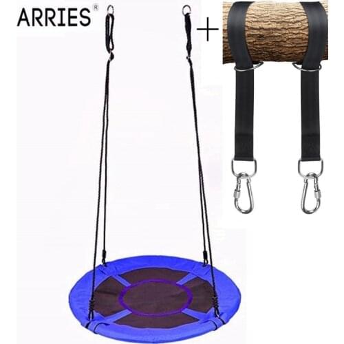 Children Swing Outdoor Baby Toy Round Hanging Chair Tree Swing Garden Furniture Play Yard Swing Diameter 80CM Child Furniture