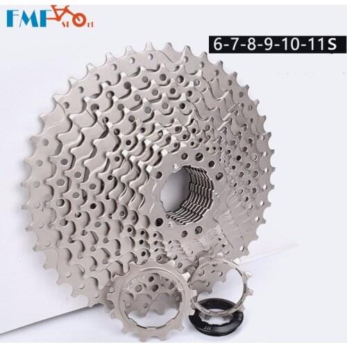 Road Bicycle Freewheel 11-42T 8/11 Speeds MTB Cassette Steel Freewheel Gear Crankset Cycling Part Mountain Bike Flywheel