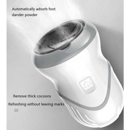 Electric Foot Grinder Vacuum Adsorpt Dead Skin Callus Remover for Hard Cracked Skin Files Pedicure Foot Files Clean Health